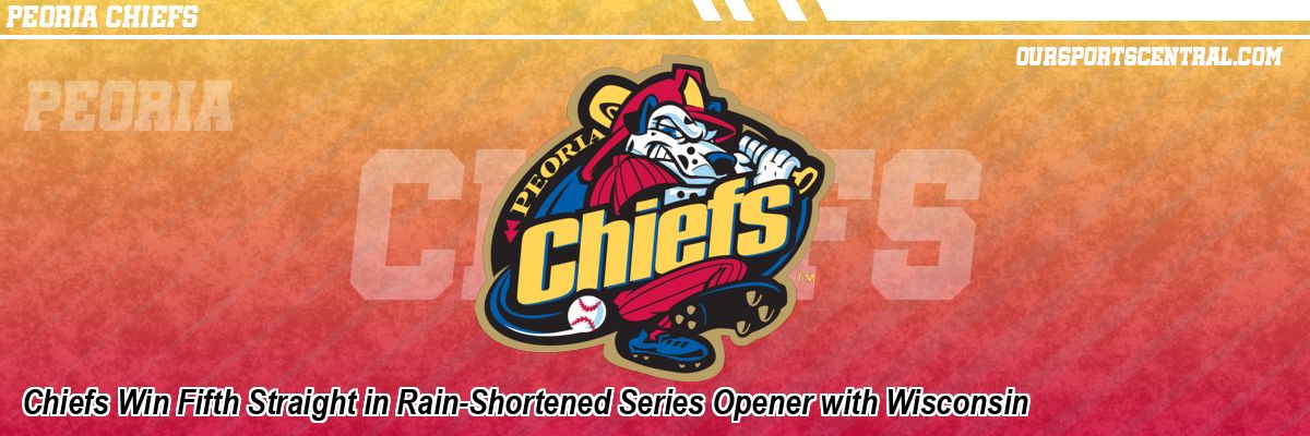 Chiefs Win Fifth Straight in Rain-Shortened Series Opener with Wisconsin
