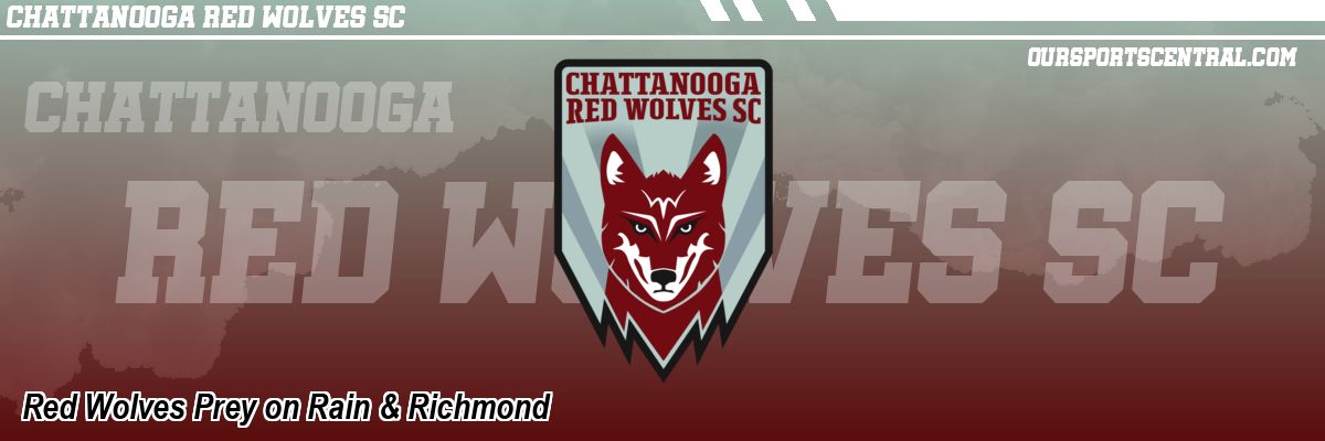 Red Wolves Prey on Rain & Richmond