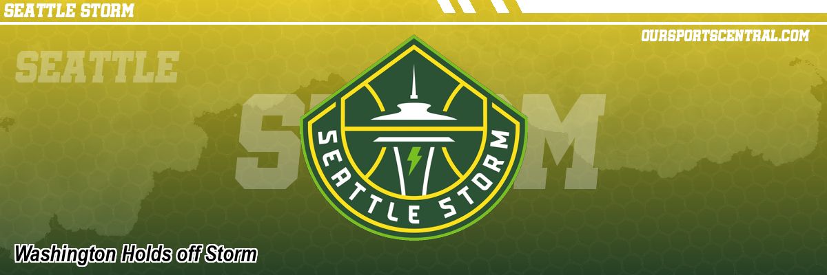 Washington Holds off Storm