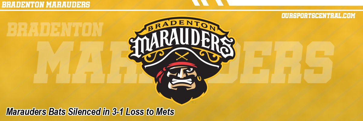 Marauders Bats Silenced in 3-1 Loss to Mets