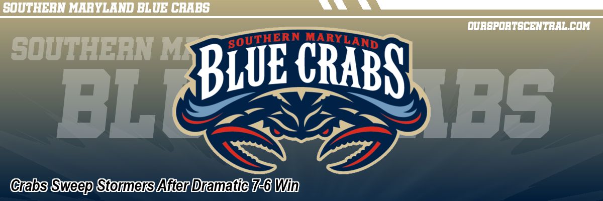 Crabs Sweep Stormers After Dramatic 7-6 Win