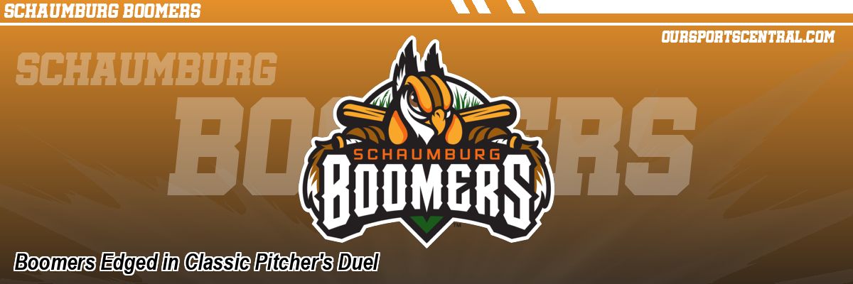 Boomers Edged in Classic Pitcher's Duel