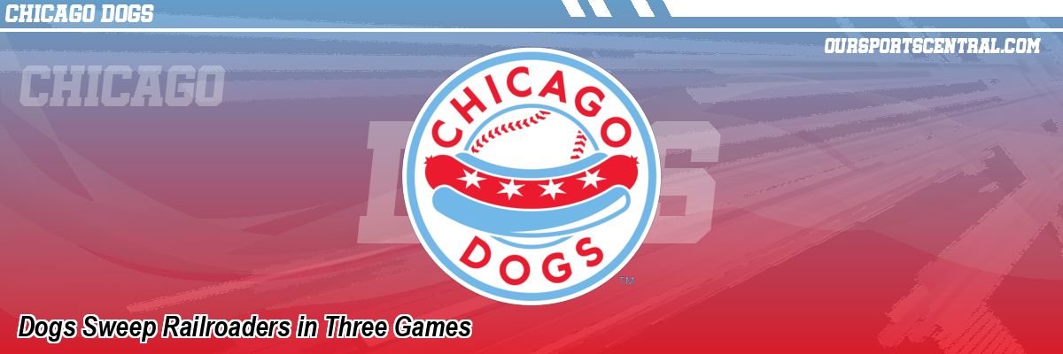 Dogs Sweep Railroaders in Three Games