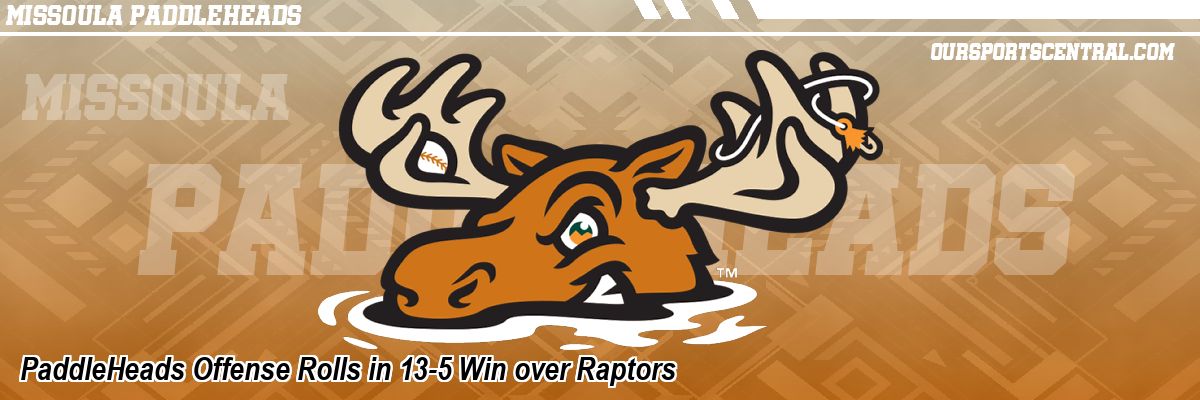 PaddleHeads Offense Rolls in 13-5 Win over Raptors