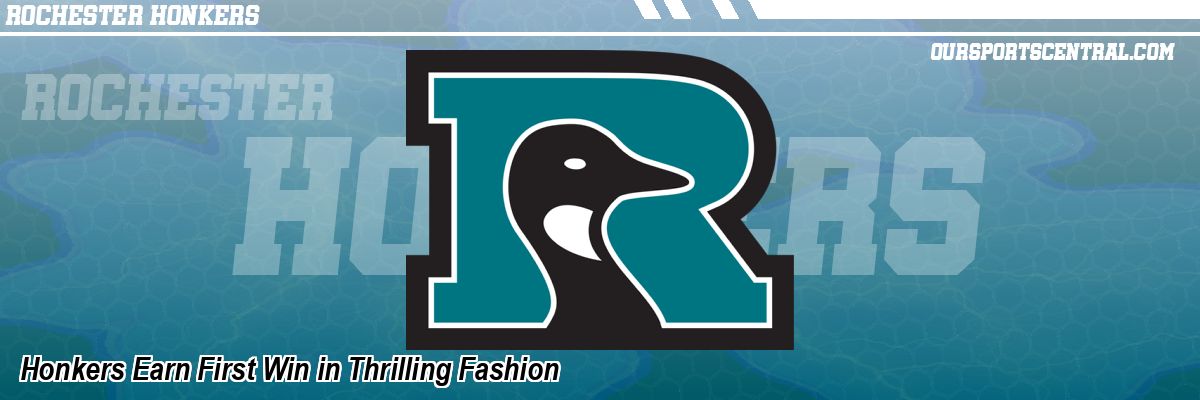 Honkers Earn First Win in Thrilling Fashion