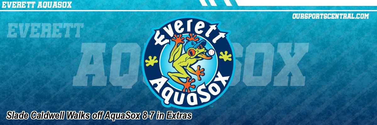 Slade Caldwell Walks off AquaSox 8-7 in Extras
