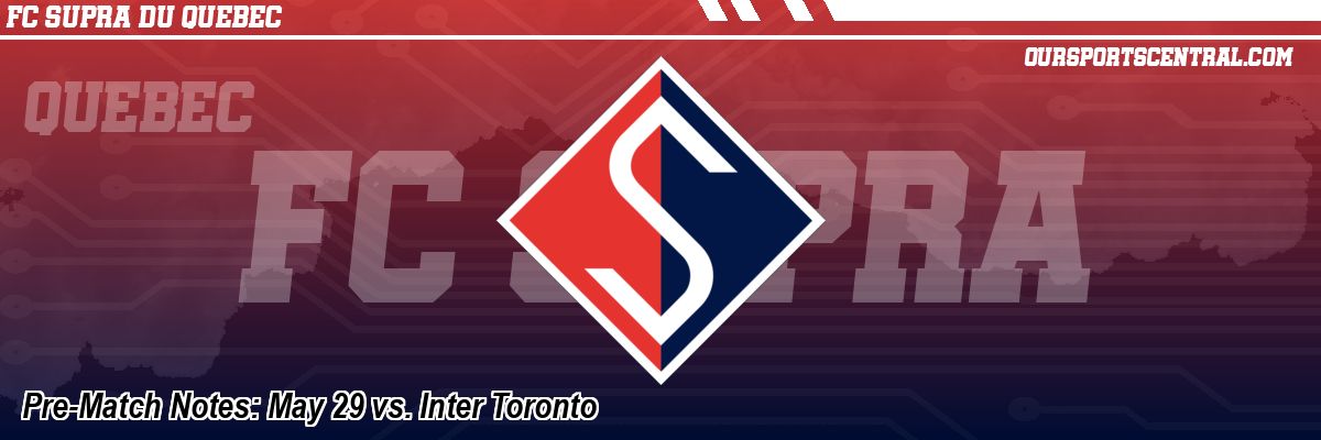 Pre-Match Notes: May 29 vs. Inter Toronto