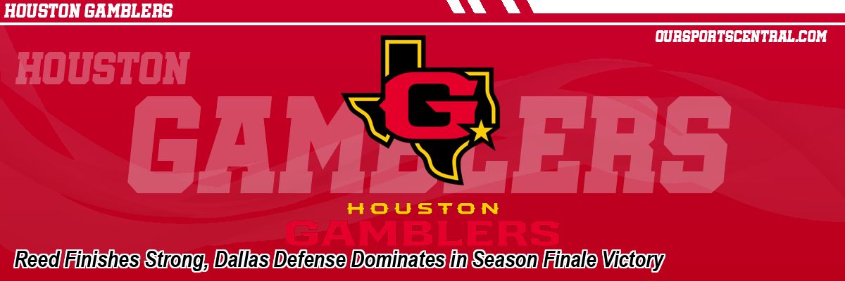 Reed Finishes Strong, Dallas Defense Dominates in Season Finale Victory