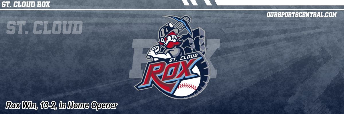 Rox Win, 13-2, in Home Opener