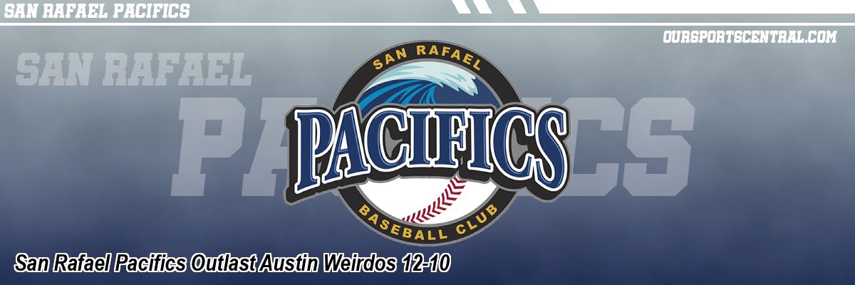 San Rafael Pacifics Outlast Austin Weirdos 12-10