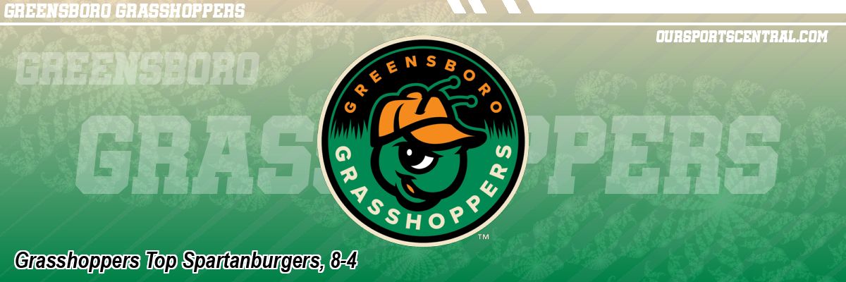 Grasshoppers Top Spartanburgers, 8-4