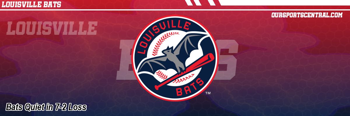 Bats Quiet in 7-2 Loss