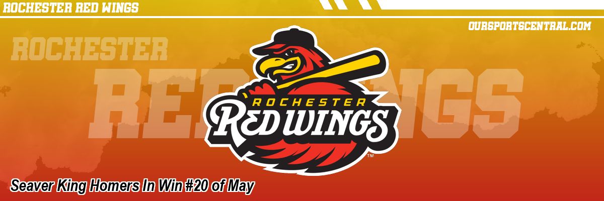Seaver King Homers In Win #20 of May