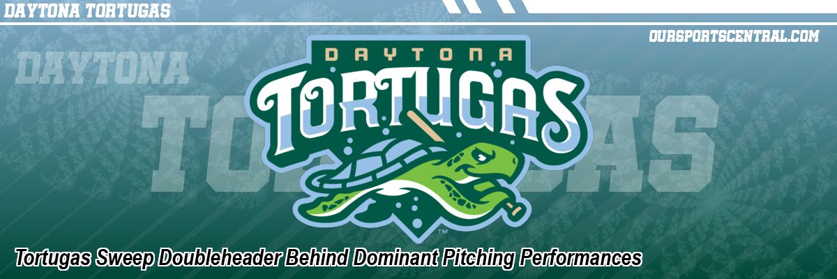 Tortugas Sweep Doubleheader Behind Dominant Pitching Performances