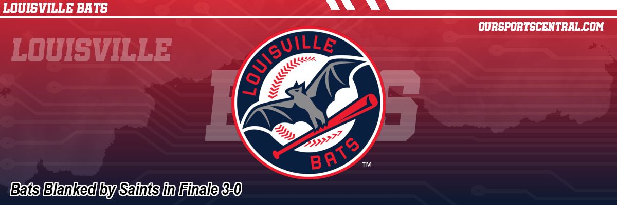 Bats Blanked by Saints in Finale 3-0