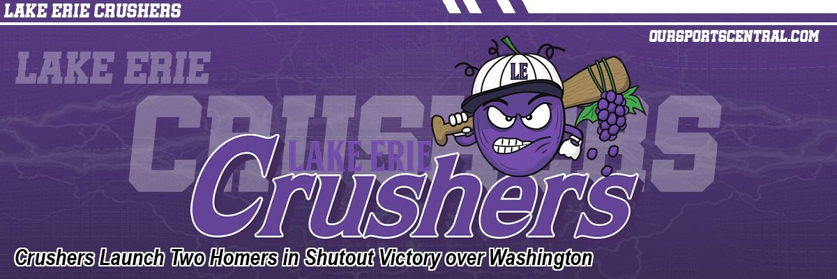 Crushers Launch Two Homers in Shutout Victory over Washington