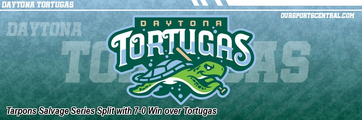 Tarpons Salvage Series Split with 7-0 Win over Tortugas