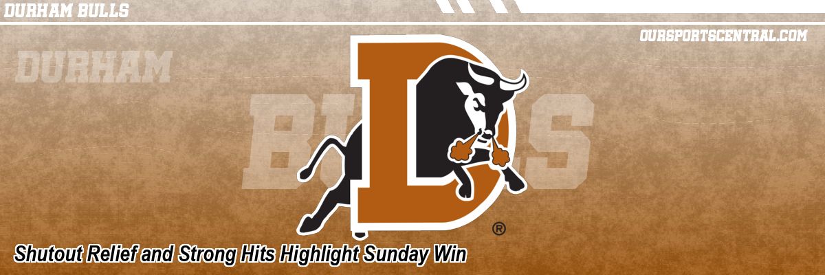 Shutout Relief and Strong Hits Highlight Sunday Win