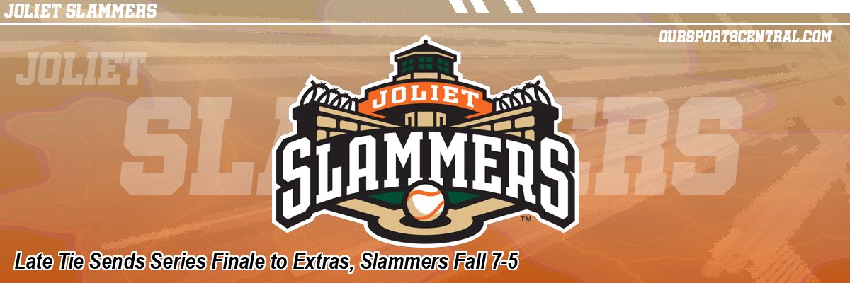 Late Tie Sends Series Finale to Extras, Slammers Fall 7-5