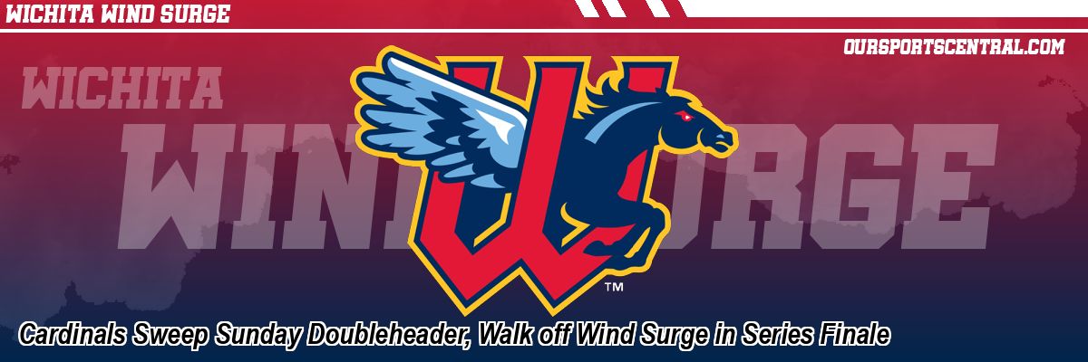 Cardinals Sweep Sunday Doubleheader, Walk off Wind Surge in Series Finale