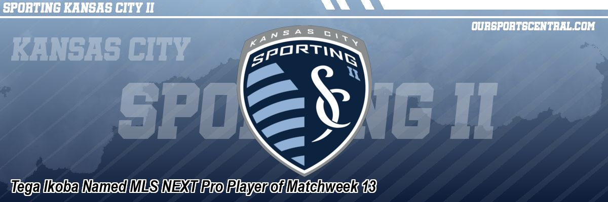 Tega Ikoba Named MLS NEXT Pro Player of Matchweek 13