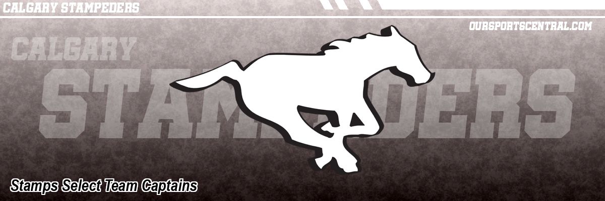 Stamps Select Team Captains