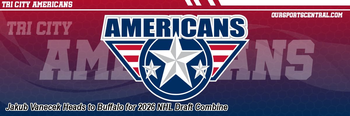 Jakub Vanecek Heads to Buffalo for 2026 NHL Draft Combine