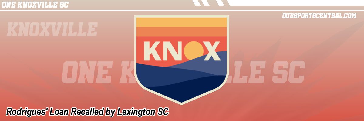 Rodrigues' Loan Recalled by Lexington SC