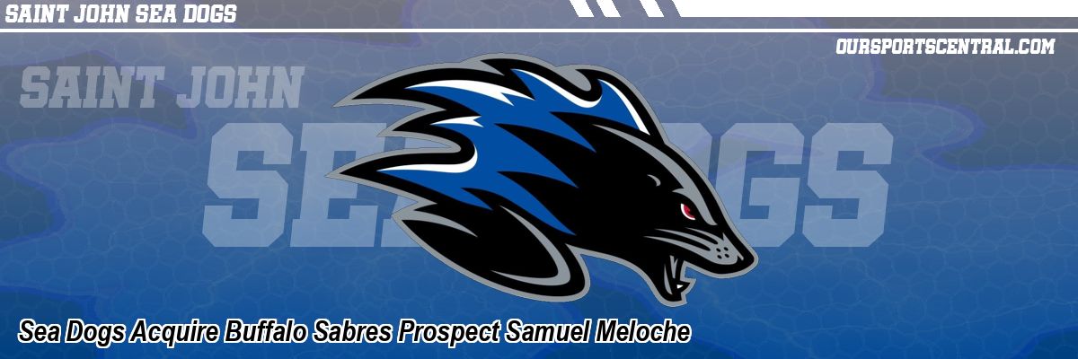 Sea Dogs Acquire Buffalo Sabres Prospect Samuel Meloche