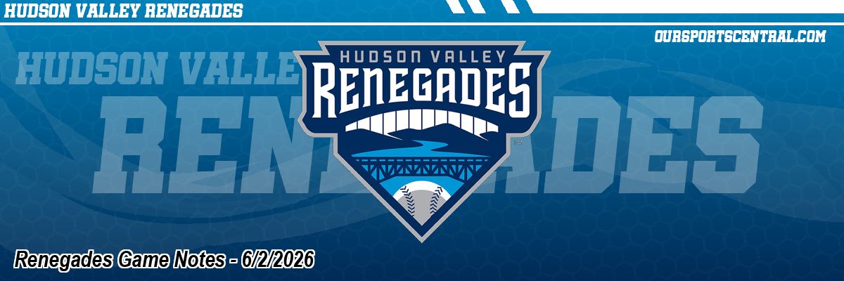 Renegades Game Notes - 6/2/2026