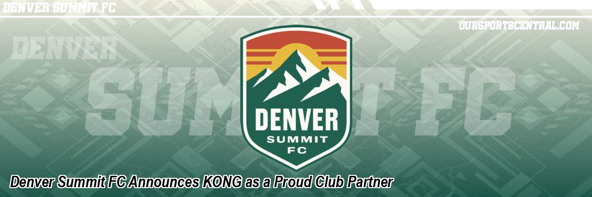 Denver Summit FC Announces KONG as a Proud Club Partner