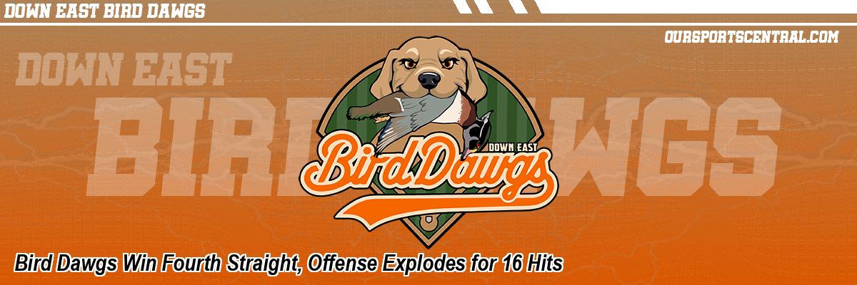 Bird Dawgs Win Fourth Straight, Offense Explodes for 16 Hits