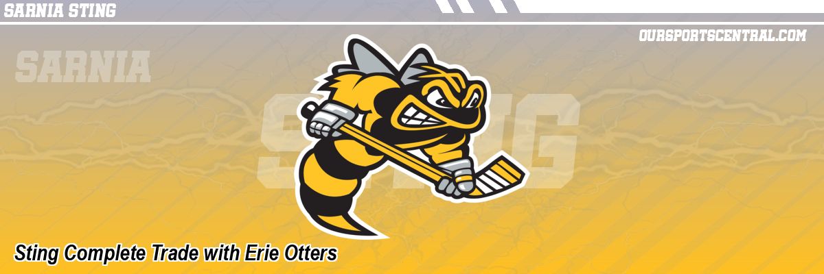 Sting Complete Trade with Erie Otters