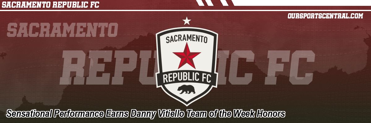 Sensational Performance Earns Danny Vitiello Team of the Week Honors