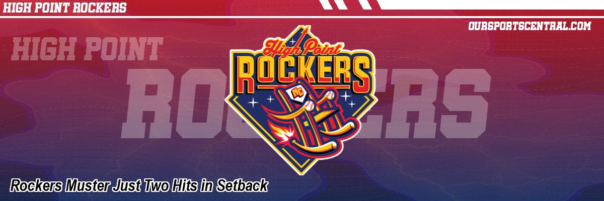 Rockers Muster Just Two Hits in Setback