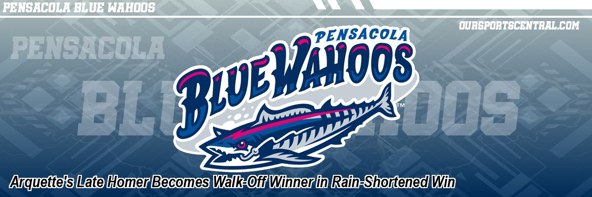 Arquette's Late Homer Becomes Walk-Off Winner in Rain-Shortened Win