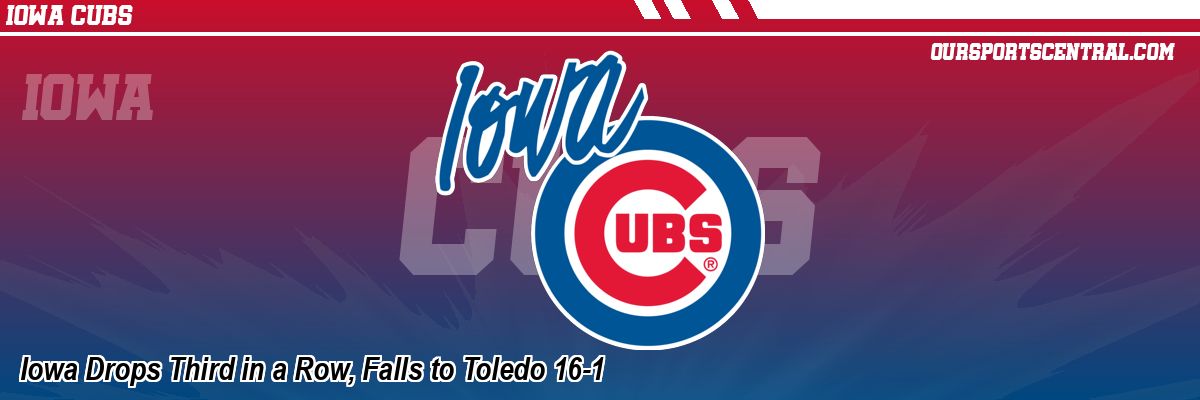 Iowa Drops Third in a Row, Falls to Toledo 16-1