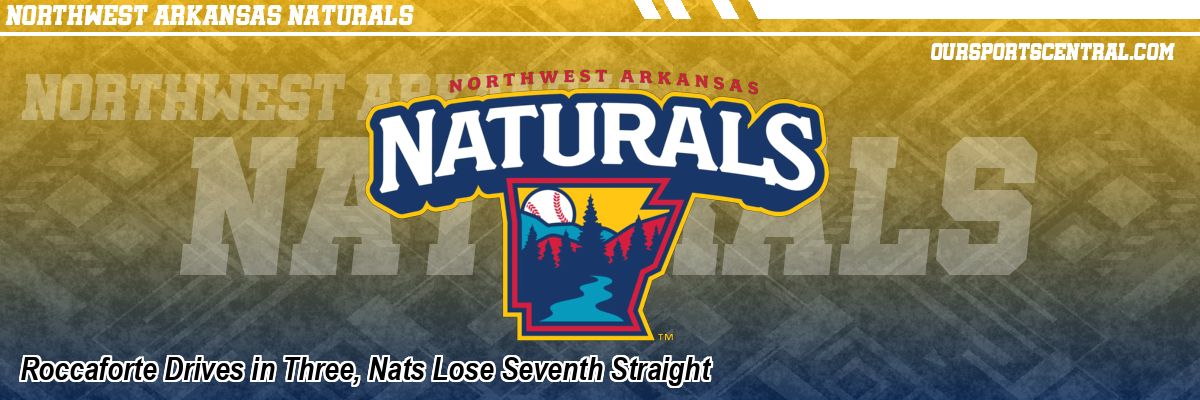 Roccaforte Drives in Three, Nats Lose Seventh Straight