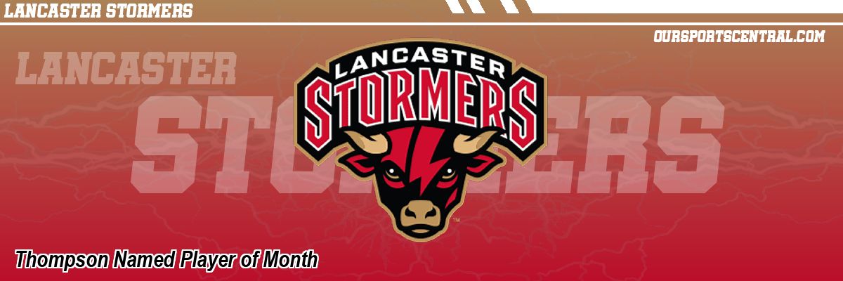 Thompson Named Player of Month