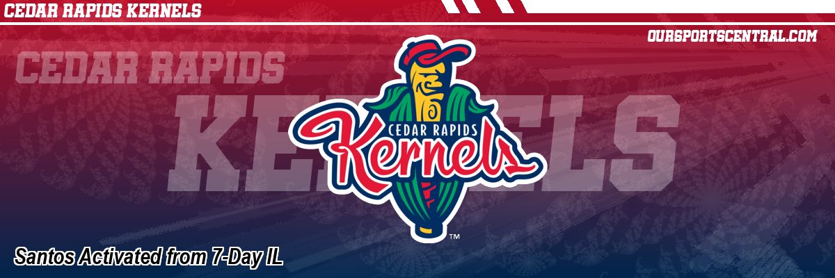 Santos Activated from 7-Day IL
