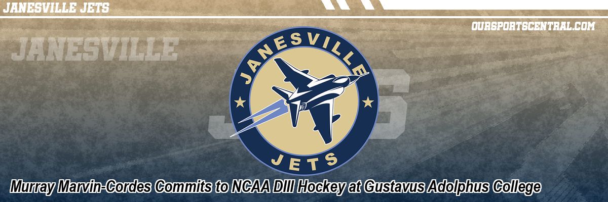 Murray Marvin-Cordes Commits to NCAA DIII Hockey at Gustavus Adolphus College
