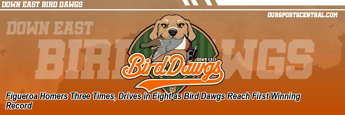 Figueroa Homers Three Times, Drives in Eight as Bird Dawgs Reach First Winning Record