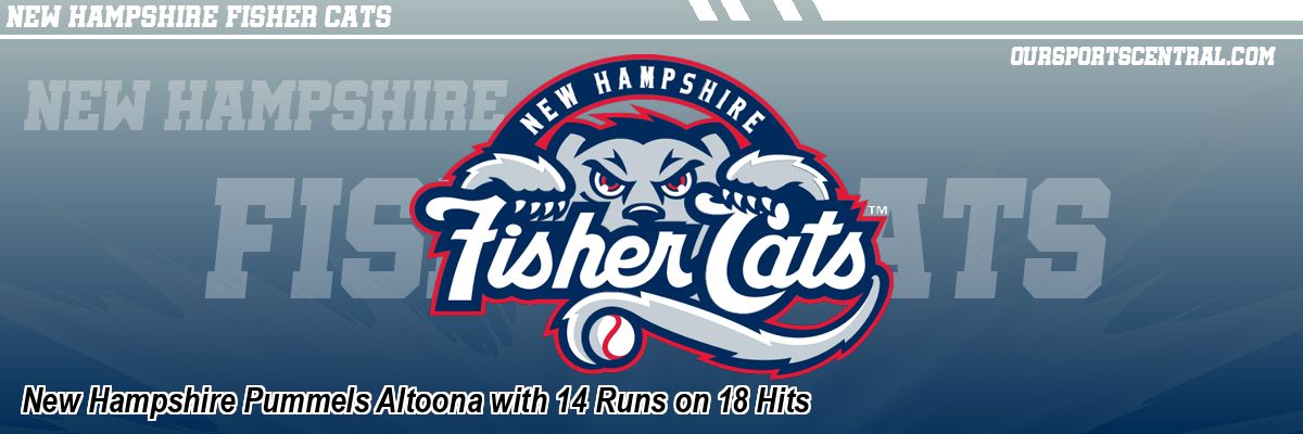 New Hampshire Pummels Altoona with 14 Runs on 18 Hits