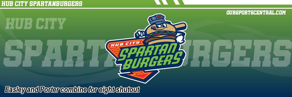 Easley and Porter combine for eight shutout