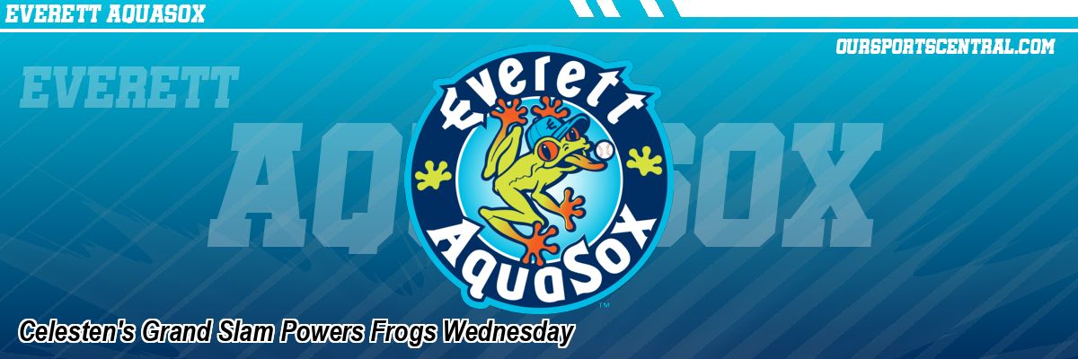 Celesten's Grand Slam Powers Frogs Wednesday