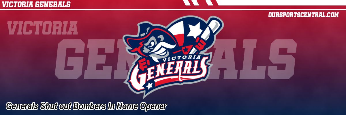 Generals Shut out Bombers in Home Opener