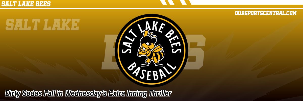 Dirty Sodas Fall in Wednesday's Extra Inning Thriller