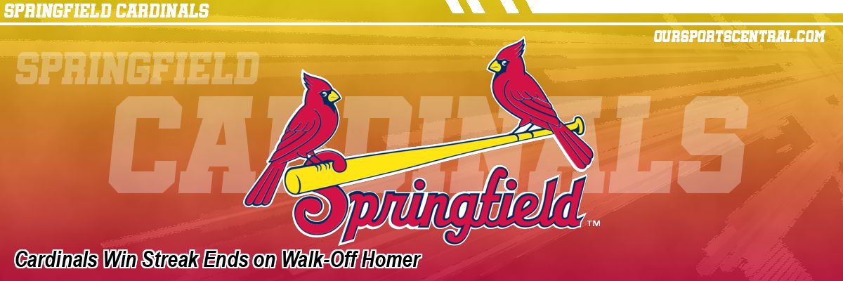 Cardinals Win Streak Ends on Walk-Off Homer