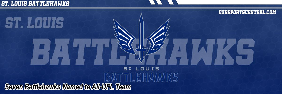 Seven Battlehawks Named to All-UFL Team