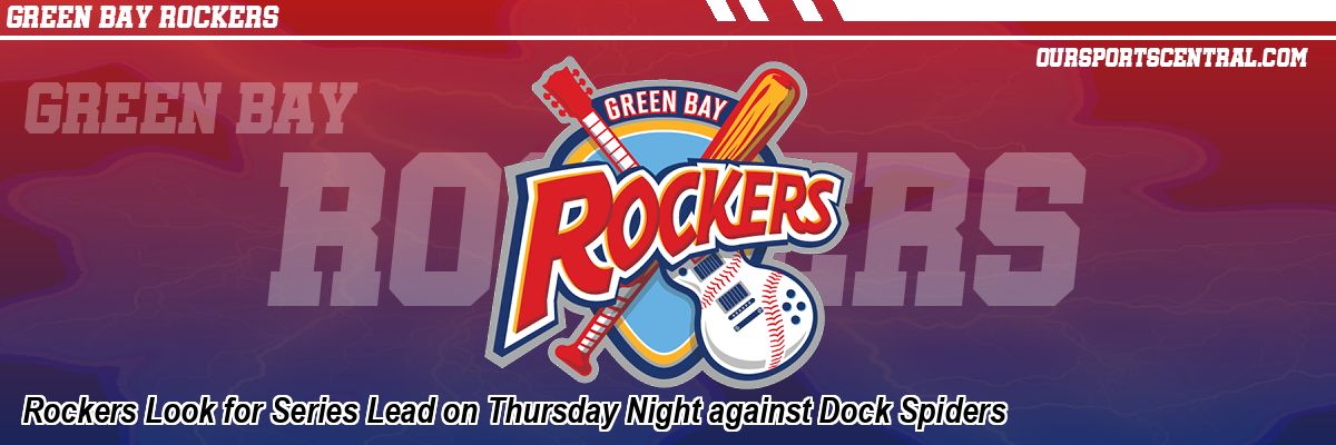 Rockers Look for Series Lead on Thursday Night against Dock Spiders